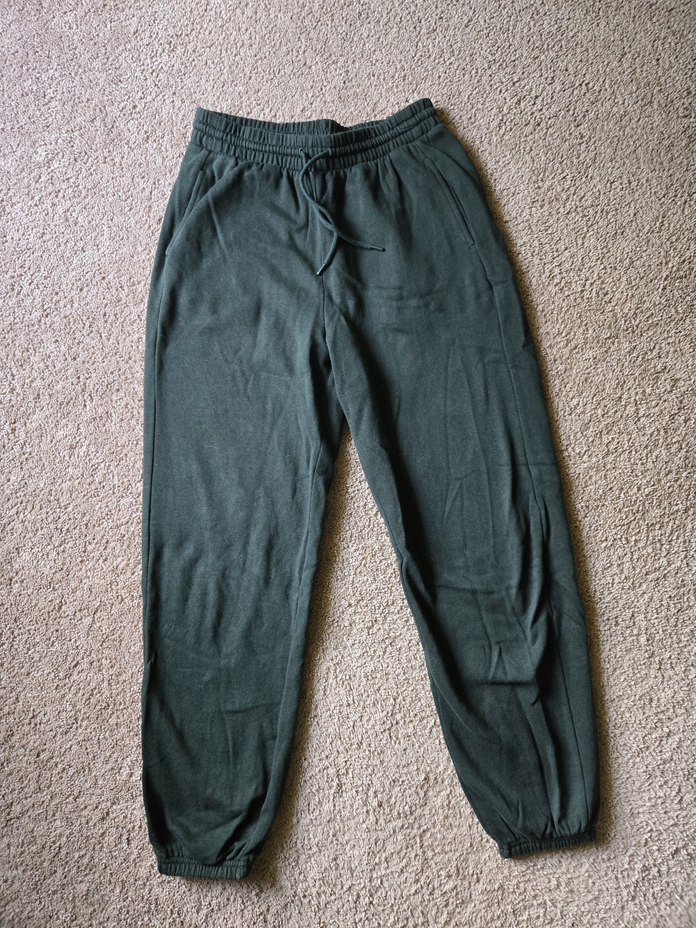 Old Navy SoComfy Extra High Waisted Jogger Sweatpants Dark Green S GUC